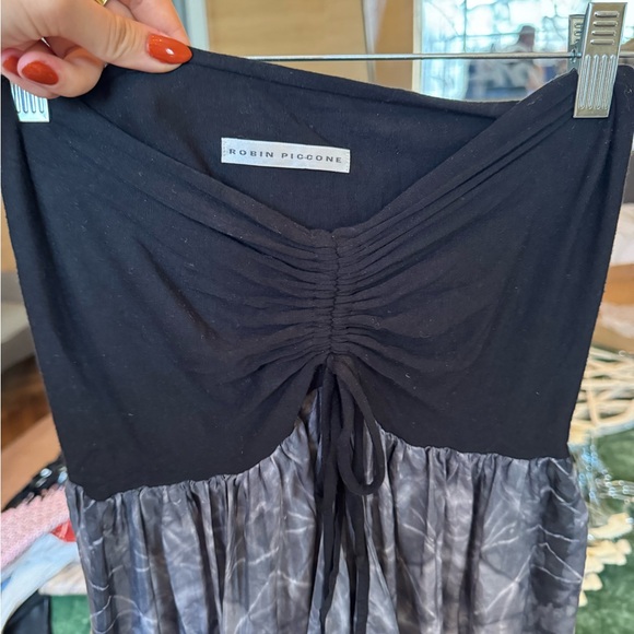 Robin Piccone Tie Dye Silk Beach Coverup - Picture 3 of 3